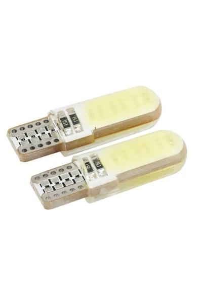 Le Moins Cher Fiat Fiorino Sonrası Silikon T10 Park Plaka Led Ampül Beyaz 2 Adet - Resim 5