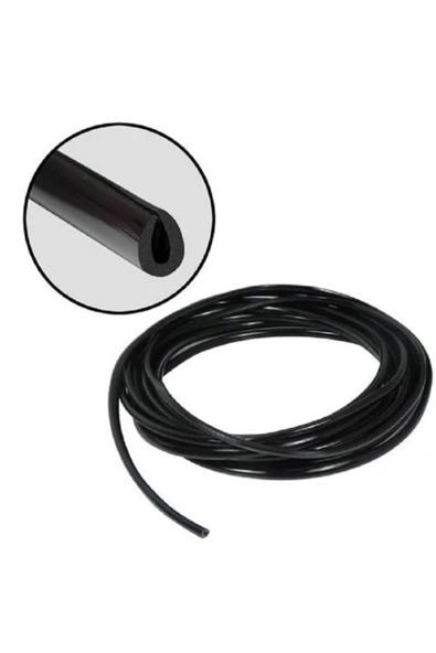 Le Moins Cher Ford Connect Geçmeli 3 Metre Kapı Bagaj Koruyucu Şerit 5 Mm U Tipi Siyah - Resim 5