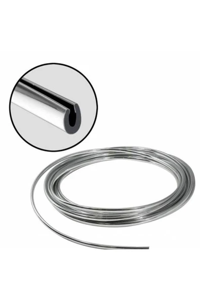 Le Moins Cher Audi A3 Geçmeli 5 Metre Nikelaj Kapı Bagaj Koruyucu 5 Mm U Tipi ürün görseli