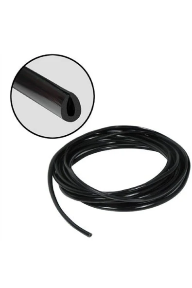 Le Moins Cher Hyundai H-1 Geçmeli 3 Metre Kapı Bagaj Koruyucu Şerit U Tipi Siyah ürün görseli 1