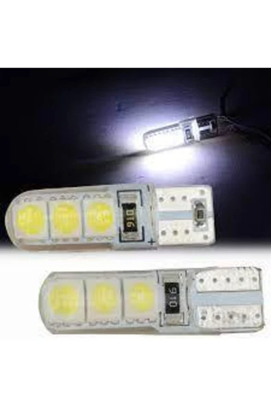 Le Moins Cher Tata Indigo Silikon T10 Park Plaka Led Ampül Beyaz 2 Adet - 4