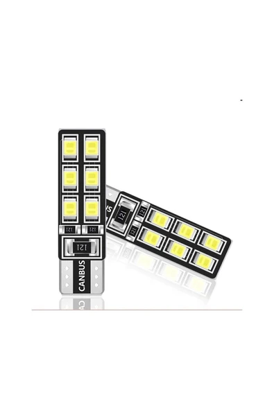 Le Moins Cher Mercedes C W205 Canbus T10 Beyaz 12 Led Ampul Dipsiz (2 Adet) ürün görseli