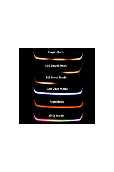 FKGROUP Fkg Fiat Linea Uyumlu Bagaj Altı Kayan Kayar Led 120 Cm Su Geçirmez ürün görseli