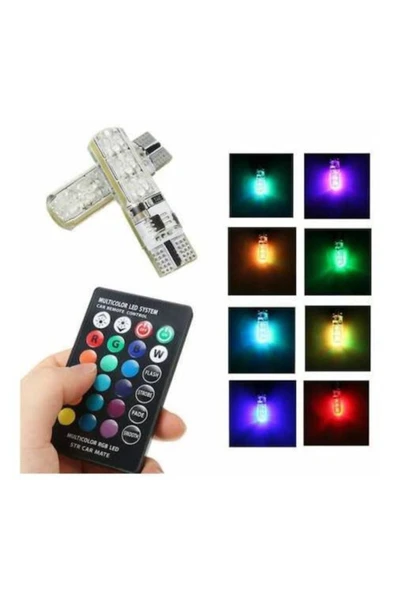 Le Moins Cher Mercedes C W204 Uzaktan Kumandalı 18 Led T10 Beyaz Renk 2 Adet ürün görseli