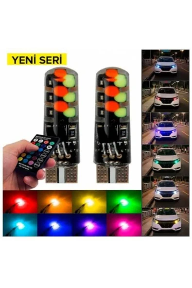 Le Moins Cher Ford Mondeo Sedan 2015 Kumandalı T10 Park Ampulü 2 Adet 18 Led ürün görseli