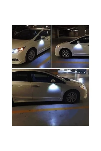 Le Moins Cher Hyundai İ40 Uyumlu Ayna Altı Led Kartal Göz Led 2'li Beyaz Led - Resim 5