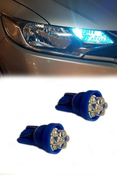 Le Moins Cher Volkswagen Golf 7 T10 Uyumlu Park Led Park Ampulü Mavi Işık Plaka Tavan Ampul 4 Led ürün görseli