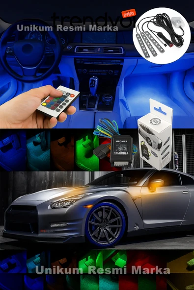 Unikum Muhteşem Ikili Ayak Altı Led + Ayarlı Amerikan Park Modülü Arıza Işığı Yakmaz ürün görseli