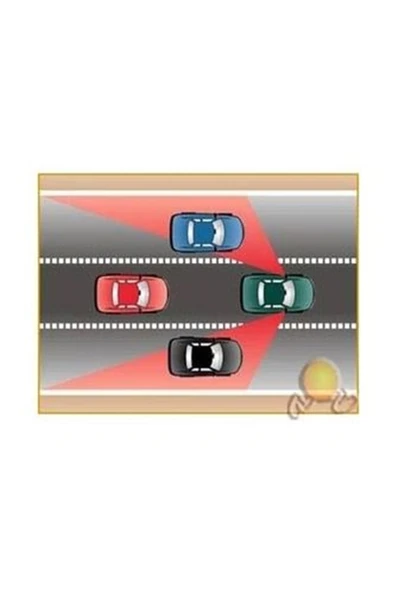 Unikum Opel Insigna Hatchback 2009-2016 Dokunmatik 360 Derece Mini Kör Nokta Aynası 2 Adet - Resim 4