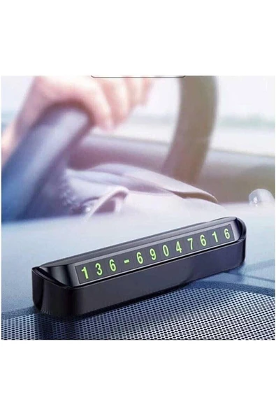 Le Moins Cher Arabalar Için Açılır Kapanır Manyetik Araç Park Telefon Numaratörü - Resim 2