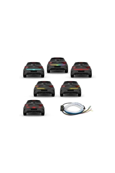 ARW Saab 9-3 Uyumlu Bagaj Altı Kayar Led 120 Cm Full Fonksiyonlu ürün görseli