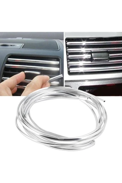 Le Moins Cher Oto Araç Içi Ve Dışı Için Bagaj Kaput Havalandırma Için Uygun 5 Mm Nikelaj 1 Metre U Tipi Geçmeli ürün görseli