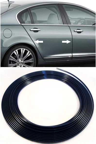 Le Moins Cher Oto Bagaj Ve Kapı Koruyucu U Tipi 1 Metre Köşe Kenar Çizilme Engelleyici Fitil Koruyucu Şerit - Resim 8