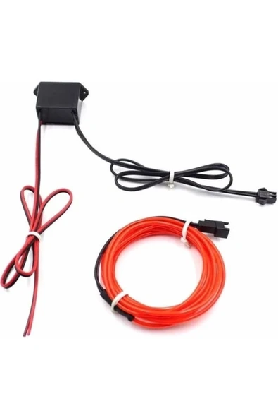 Le Moins Cher Ferrari 456M Kırmızı 2 Metre Neon Ip LED Torpido Fitili - Resim 3