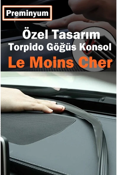 Le Moins Cher Tata Indigo Araç Torpido Göğüs Konsol Ön Cam Arası 1.65 Cm Fitil Araç Yalıtım Fitili Siyah - Resim 3