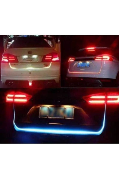 Unikum Hyundai Ioniq Bagaj Altı Kayan Led Rgb Su Geçirmez Silikon Yüzey 120 Cm - Resim 6