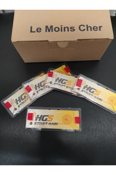 Le Moins Cher Hgs Etiketini Cama Yapıştırma Kabı (5ADET) ürün görseli