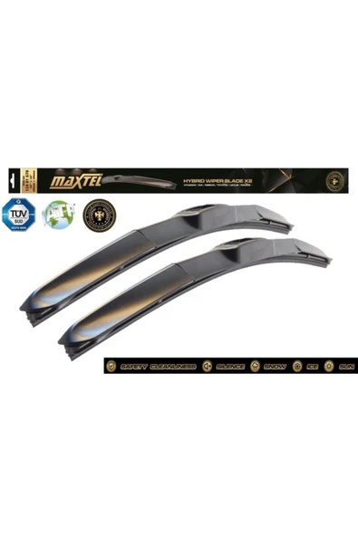 Maxtel Universal Hybrid Silecek Süpürge Takımı 26"+18" 650mm+450mm 12401673 ürün görseli