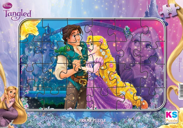 Tangled (Rapunzel) Puzzle/Yapboz 24 Parça - Resim 2