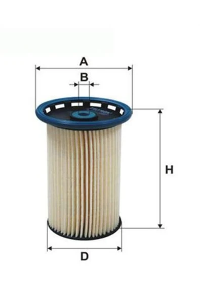 Sardes Oem:7n0127177-7n0127177b: Yakıt Filtresi Passat 1.6-2.0tdı 10 S ürün görseli