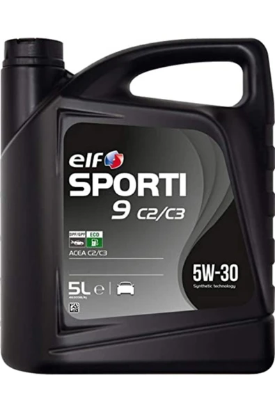 ELF 5 Lt Sportı 9 C2/c3 5w-30 Acea -yeni Ürün Yağ Değişim Aralığı 20,000km ürün görseli 1