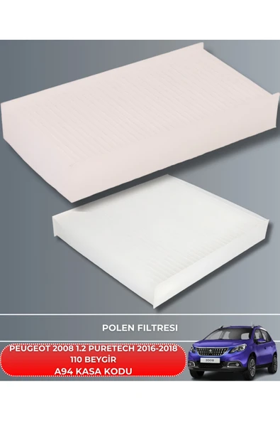 Petrol Ofisi Peugeot 2008 1.2 Puretech 2016-2017-2018 110 Beygir Filtre - Yag Bakım Seti - Resim 4