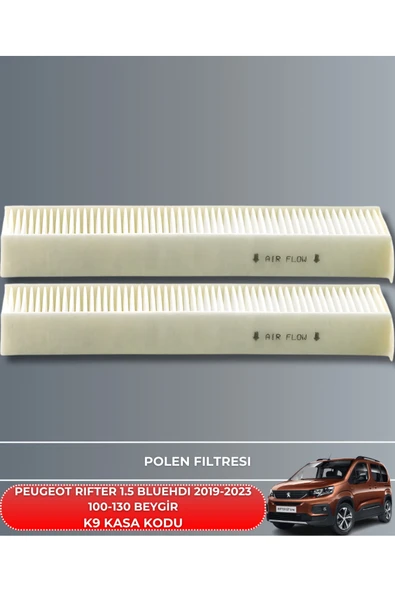 Petrol Ofisi PEUGEOT RIFTER 1.5 BLUEHDI 2019-2020-2021-2022-2023 100-130 BEYGİR FİLTRE - YAG BAKIM SETİ - Resim 4