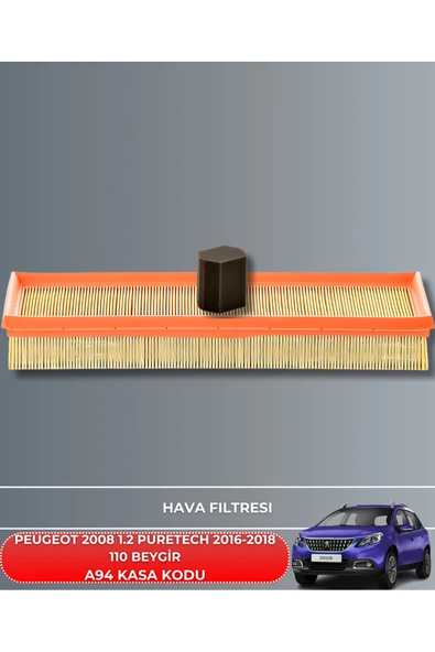 Petrol Ofisi Peugeot 2008 1.2 Puretech 2016-2017-2018 110 Beygir Filtre - Yag Bakım Seti - Resim 2