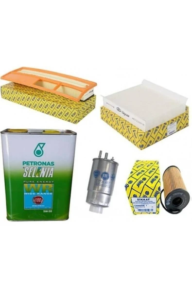 Opar Fiat Linea/fiorino/doblo 1.3 Mjt Euro 4 Bakım Seti Filtre Seti ürün görseli 1