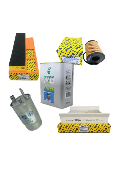 SELENIA Linea Fiorino Euro 4 1.3 Mjt Filtre Seti 5.40 Motor Yağı 2005-2012 ürün görseli 1