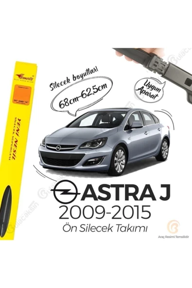 SİLECEK Opel Astra J Kasa Süpürge Takım ürün görseli