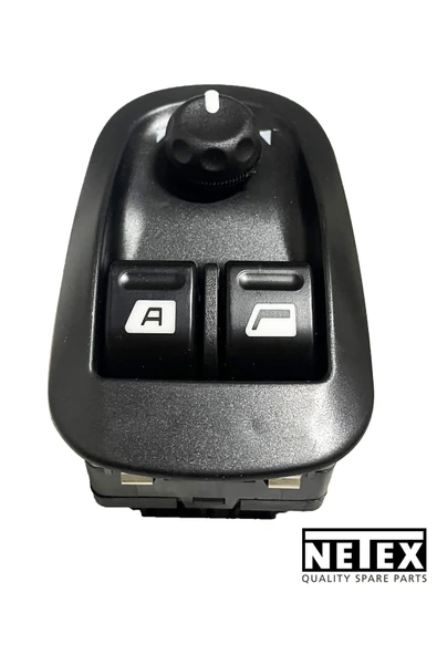 Netex CAM ANAHTARI ÖN SOL PEUGEOT 206 AYNA AYARLI 7 FİŞLİ - 1