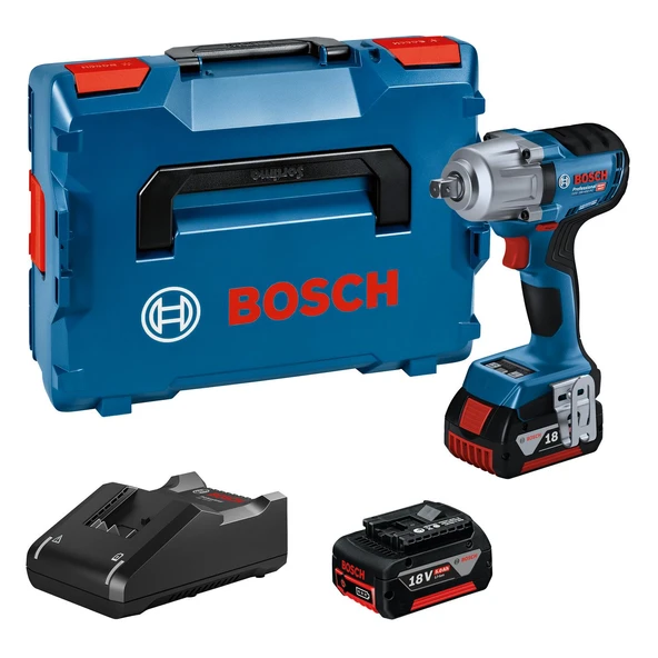 Bosch GDS 18V-450 PC 2x5.0Ah Çift Akülü Darbeli Somun Sıkma - 1