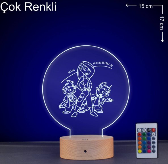 Kim Possible Gece Lambası - 6