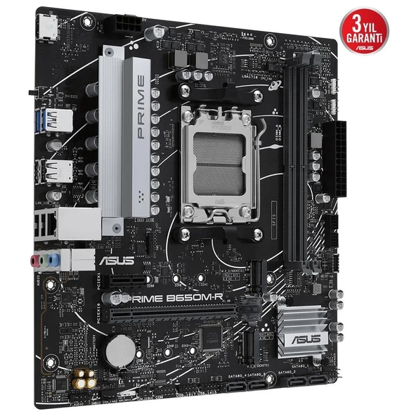 ASUS PRIME B650M-R AMD DDR5 7200+(OC) HDMI M.2 AM5 - 3