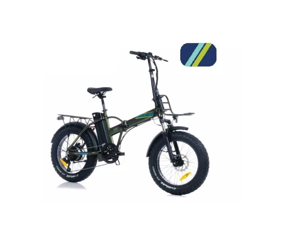 CORELLİ BROSTER MOONER FAT BIKE ELEKTRİKLİ KATLANIR BİSİKLET 42CM HD 20 JANT 7 VİTES METALİK MAVİ ürün görseli