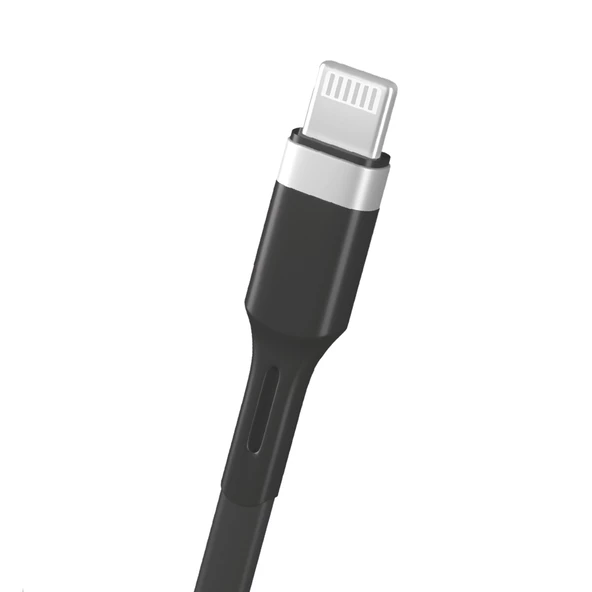 FitPlus Premium PS-302 Lightning Data/Şarj Kablosu 2.4A 1mt - 11
