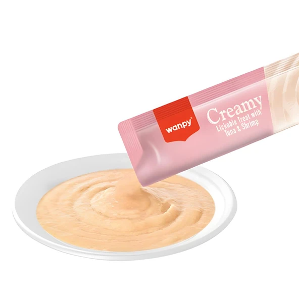 Wanpy Ton Balıklı ve Karidesli Krema Kedi Ödülü 40gr - 3