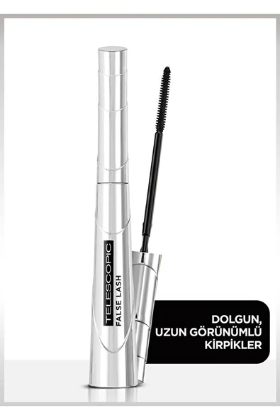 L'Oreal Paris Paris False Lash Telescopic Fiber Siyah Maskara