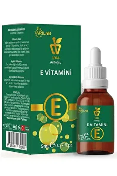 Arifoğlu E Vitamini 5ml %100 ürün görseli