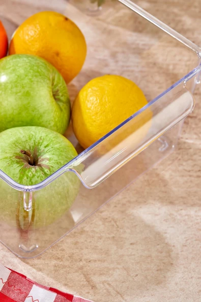 3 Lü Buzdolabı Organizeri & Buzdolabı Düzenleyici 4,5 lt - Resim 2