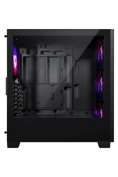 Phanteks XT PRO ULTRA Black PH-XT523P1_DBK01, ATX Tempered Glass 4x140mm DRGB PWM Fan, Siyah Kasa - 2