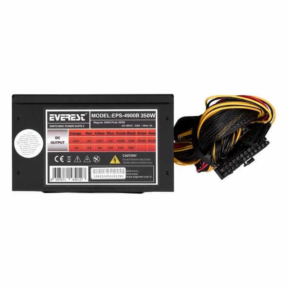 Everest EPS-4900B 350W Güç Kaynağı - Resim 4