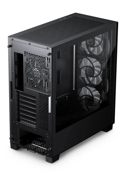 Phanteks XT PRO ULTRA Black PH-XT523P1_DBK01, ATX Tempered Glass 4x140mm DRGB PWM Fan, Siyah Kasa - 3