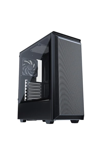 Phanteks Eclipse P300a Mesh Ön Panel, Temperli Cam, Mid Tower Oyuncu Bilgisayar Kasası, Saten Siyah - 1