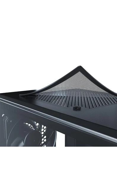 Phanteks Eclipse P300a Mesh Ön Panel, Temperli Cam, Mid Tower Oyuncu Bilgisayar Kasası, Saten Siyah - 3