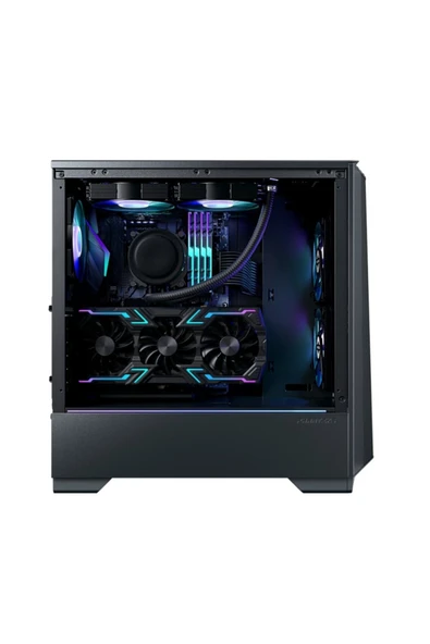 Phanteks Eclipse P360a D-rgb Aydınlatmalı Mesh Ön Panel Temperli Cam Mid Tower Atx Bil. Kasası Siyah - 5