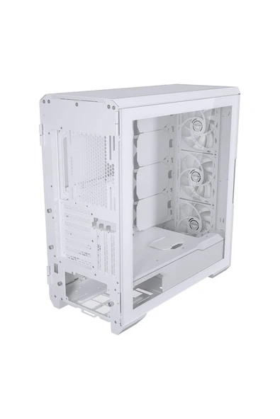 Phanteks Eclipse G500a, Drgb, Mesh Ön Panel, Temperli Cam, Mid-tower Oyuncu Bilgisayar Kasası, Beyaz - 4