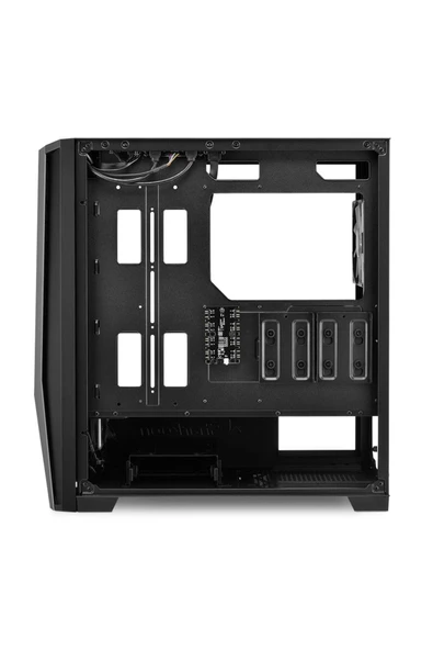 SHARKOON TG7M RGB ARGB Temperli Yan Cam, 4x120mm ARGB Fan, Type-C 3.2 Gen 2, Siyah, Mid-Tower Kasa - 5