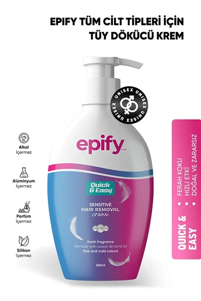 Epify Tüy Dökücü Krem 250ml ürün görseli 1